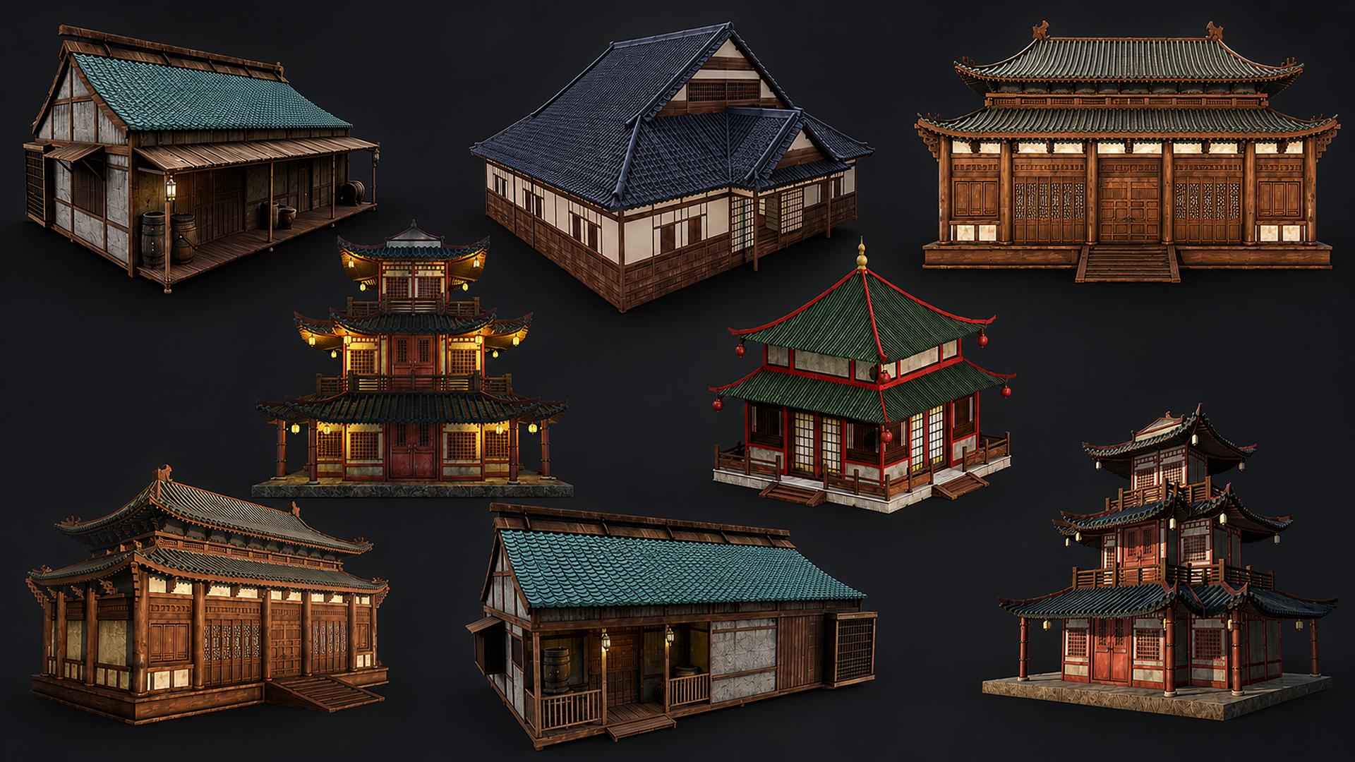 Traditional Architecture — View 01 by Paxeel
