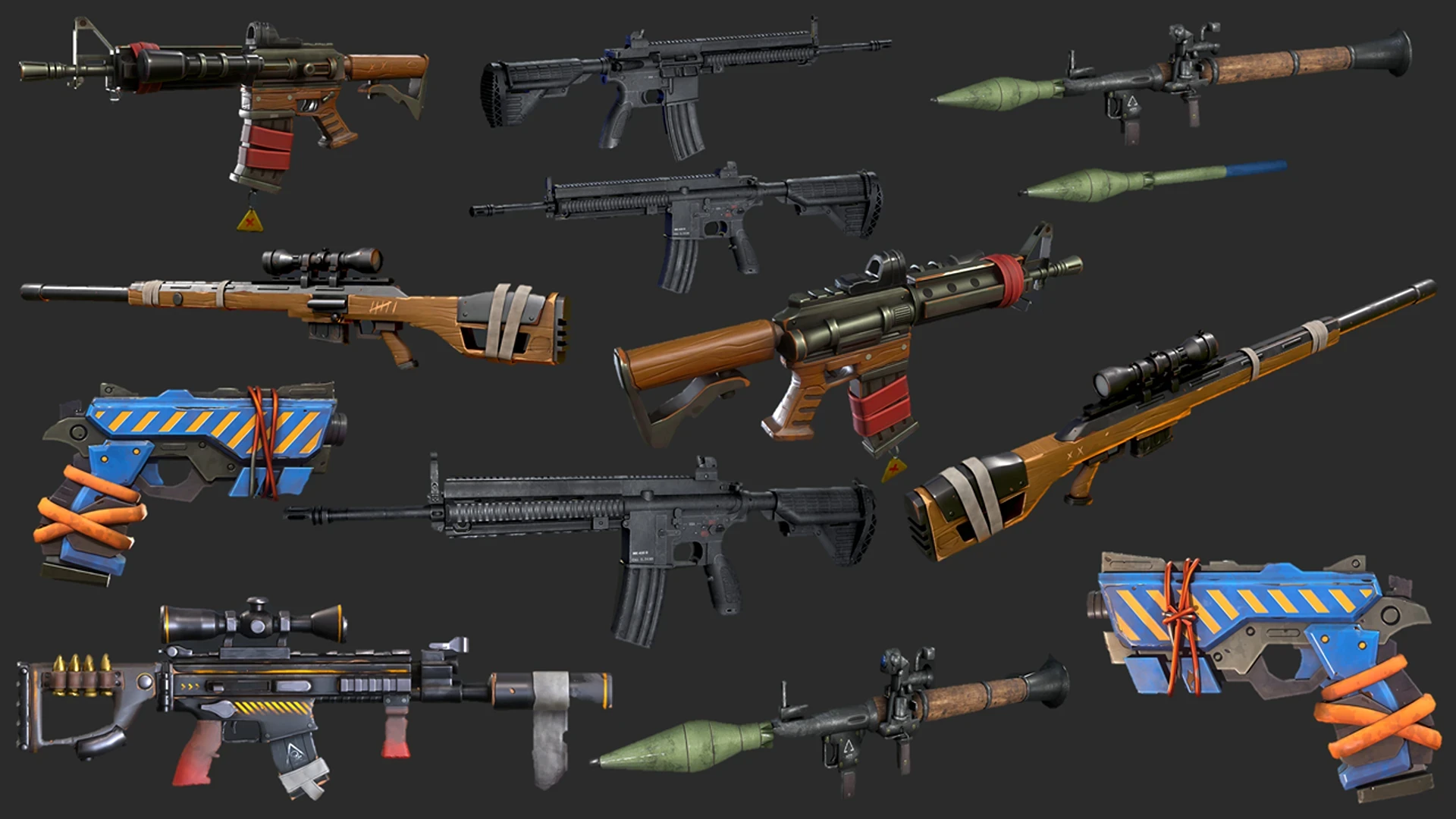 Weapon Study — View 02 by Paxeel