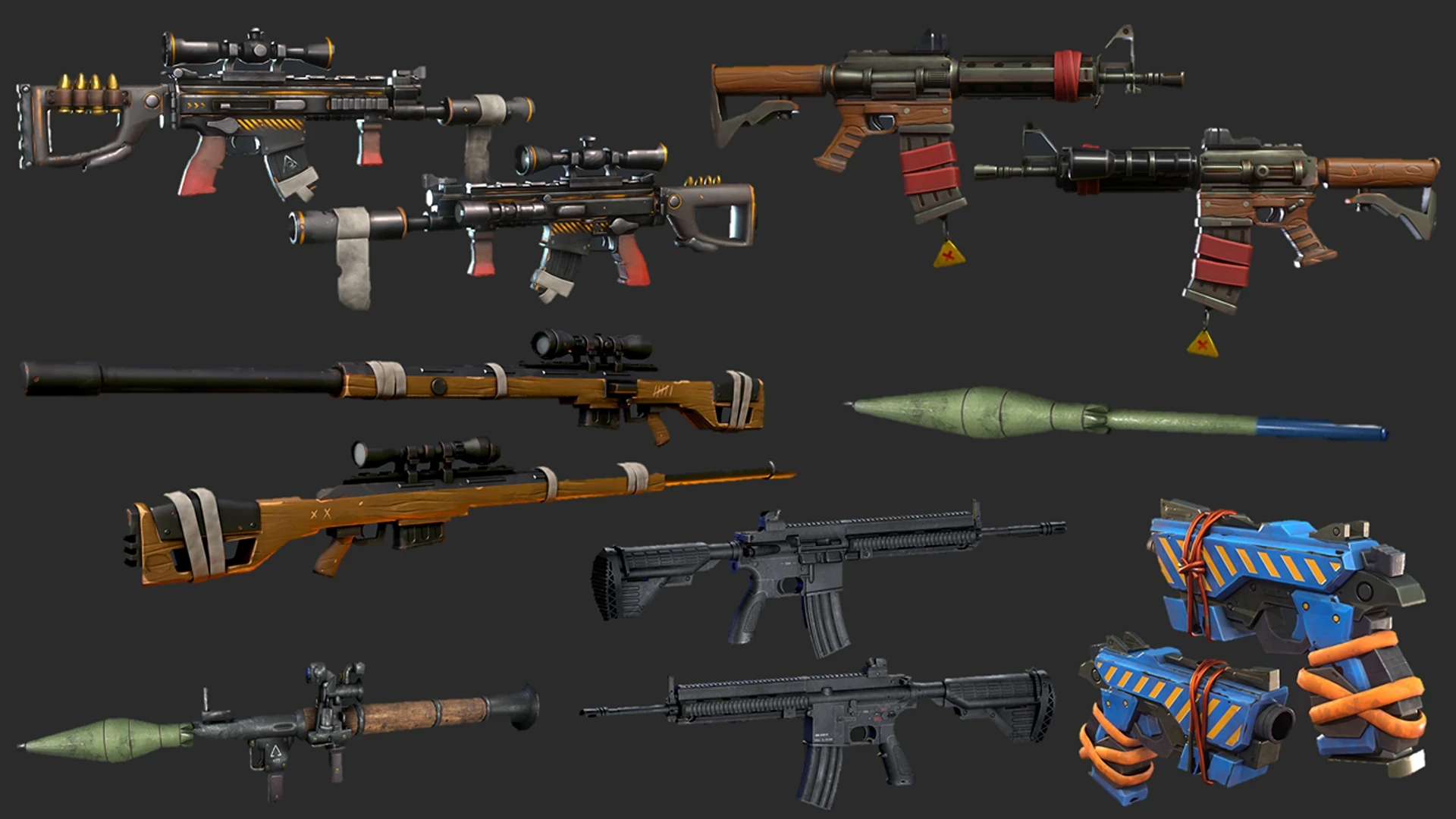 Weapon Study — View 03 by Paxeel