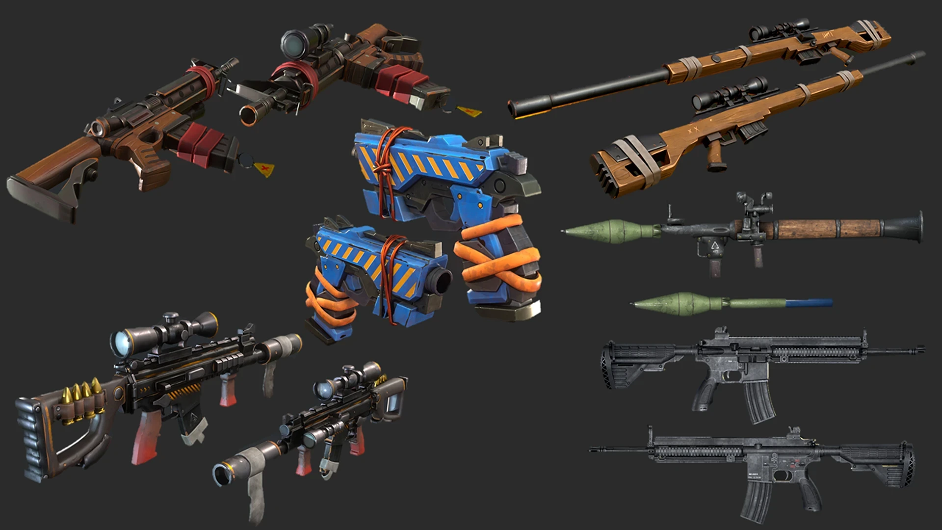 Weapon Study — View 05 by Paxeel