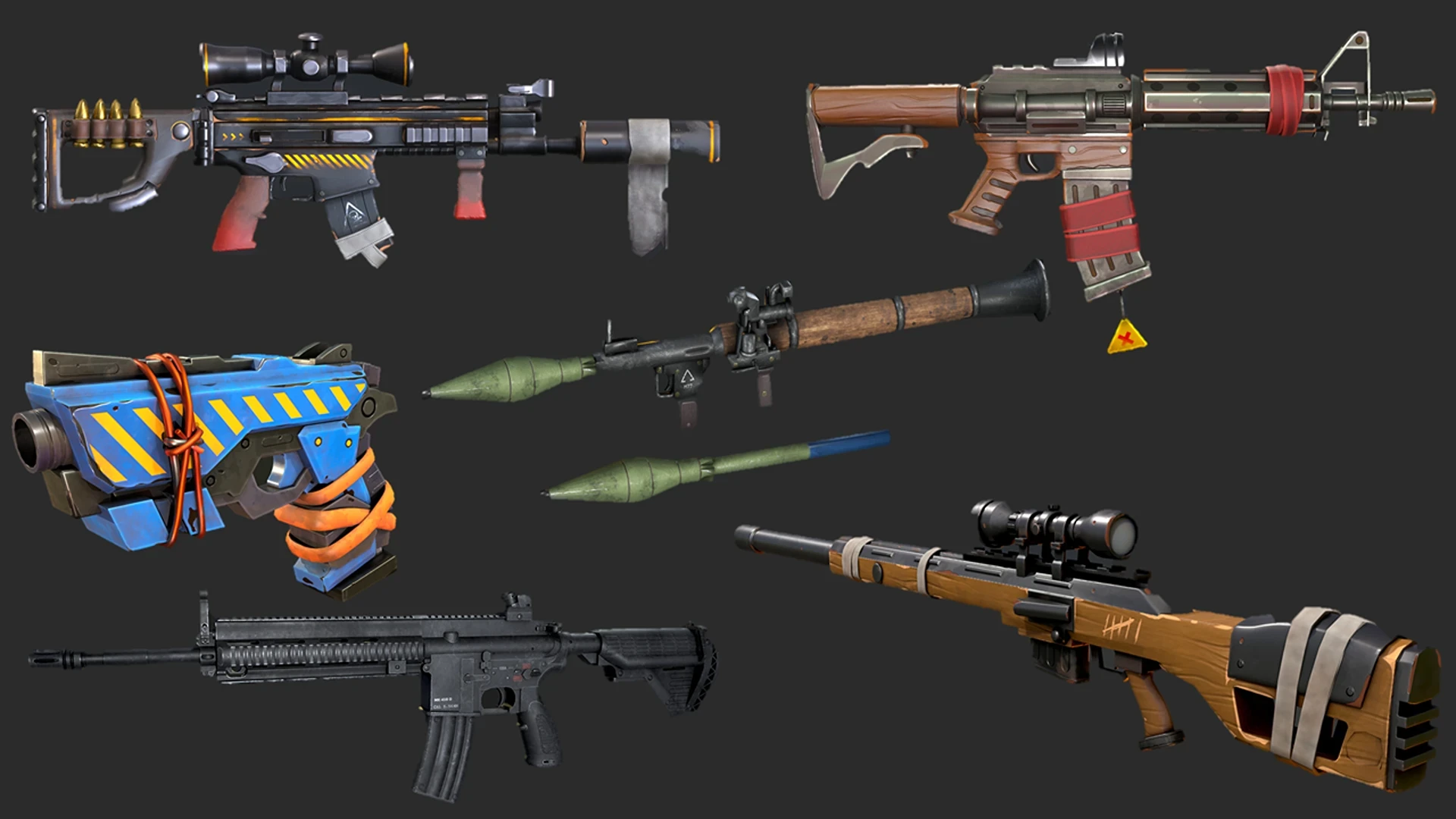 Weapon Study — View 06 by Paxeel