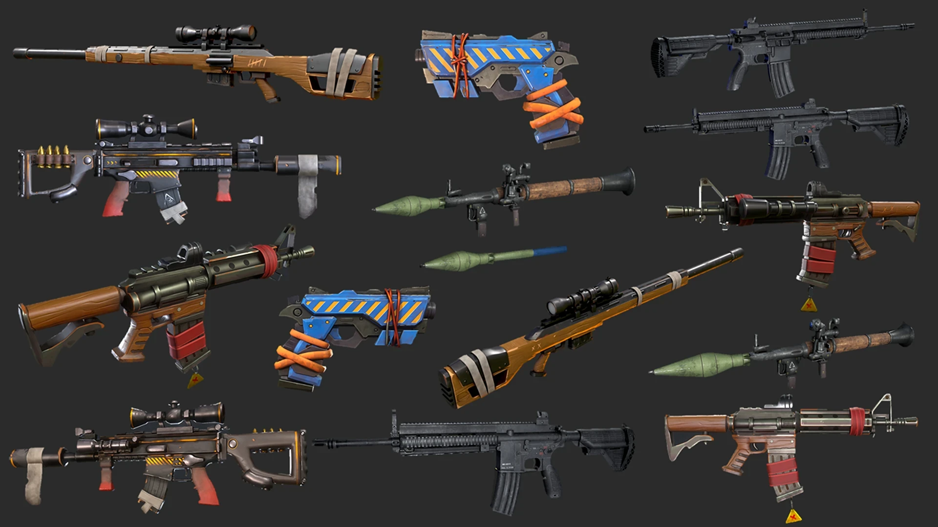 Weapon Study — View 08 by Paxeel