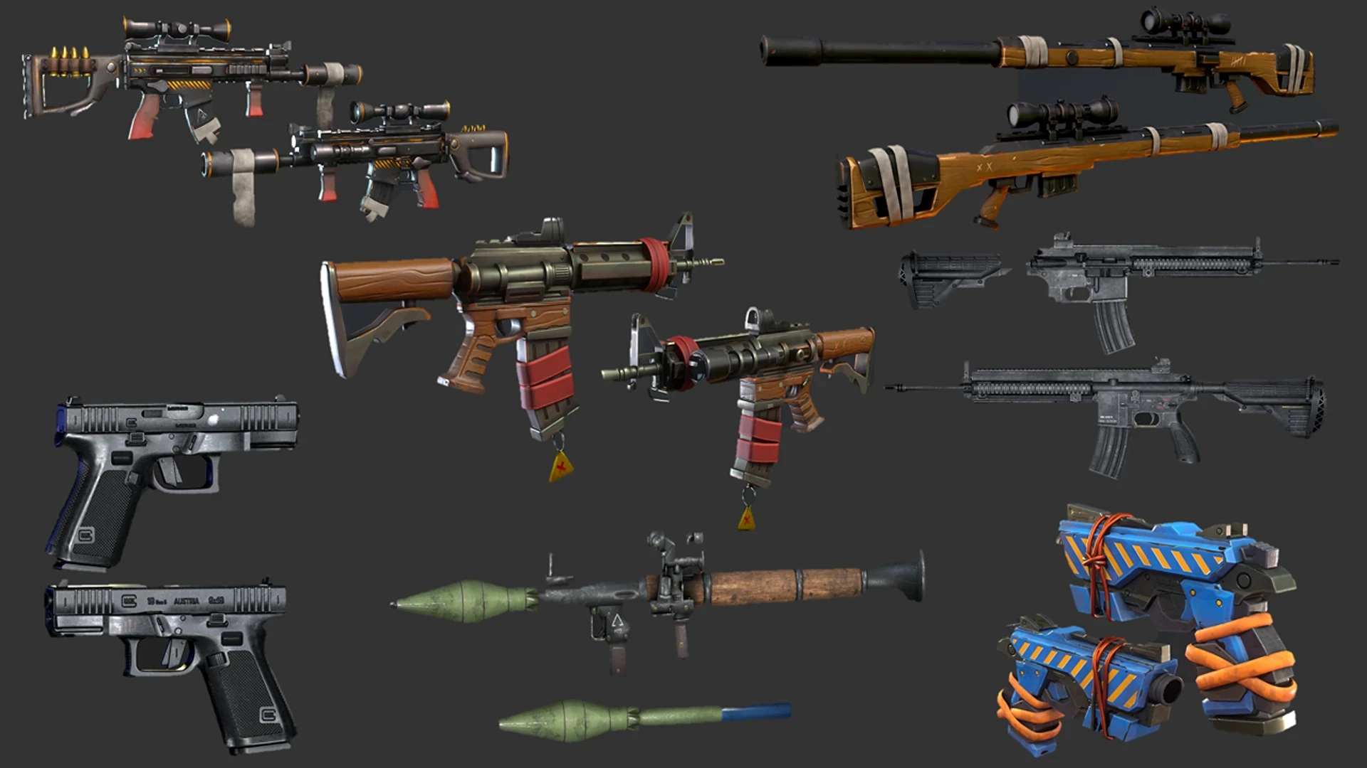 Weapon Study — View 09 by Paxeel